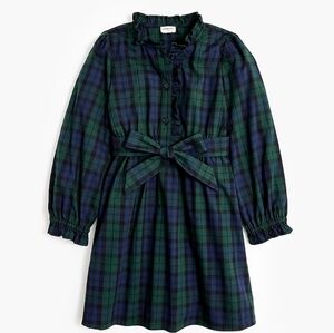 Crewcuts Plaid Dress with Belt